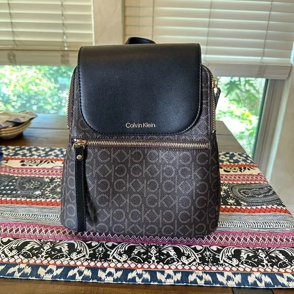 Calvin Klein | Bags | Calvin Klein Garnet Signature Triple 